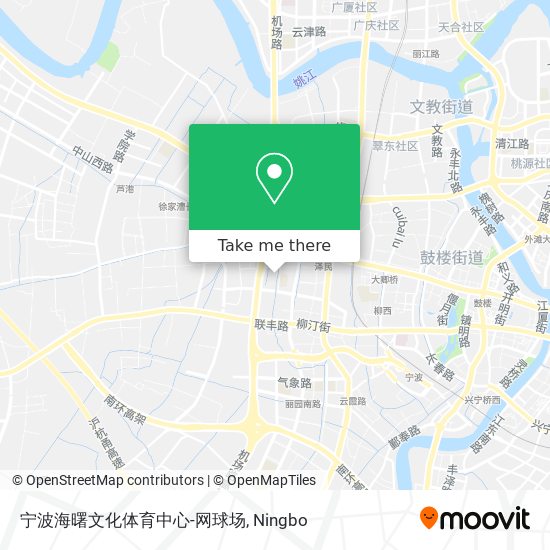 宁波海曙文化体育中心-网球场 map