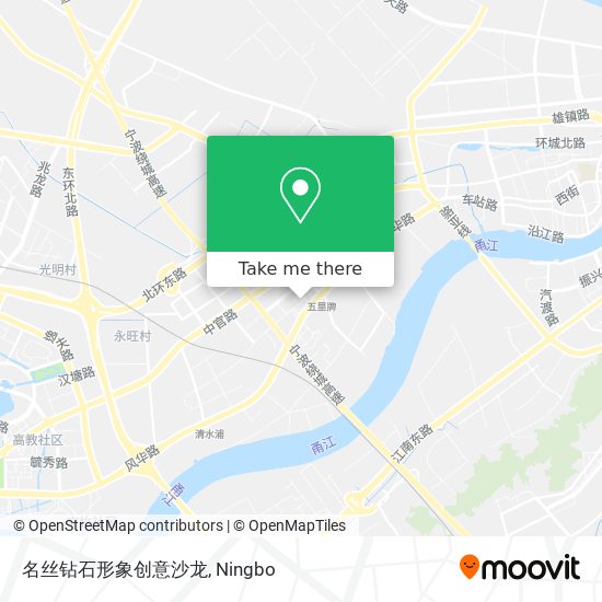 名丝钻石形象创意沙龙 map
