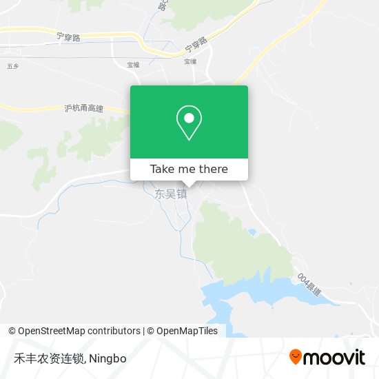 禾丰农资连锁 map