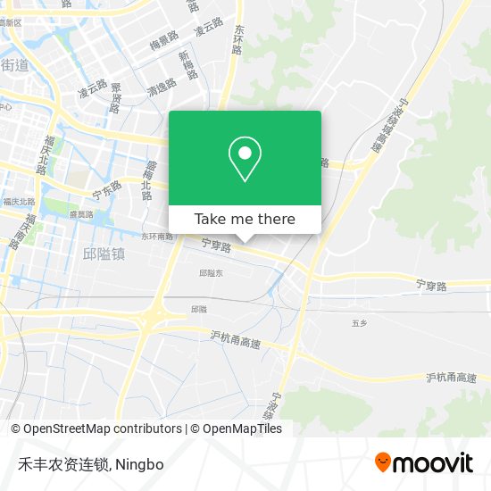 禾丰农资连锁 map