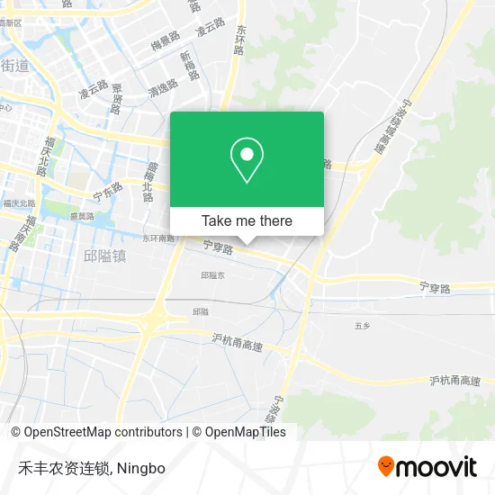 禾丰农资连锁 map