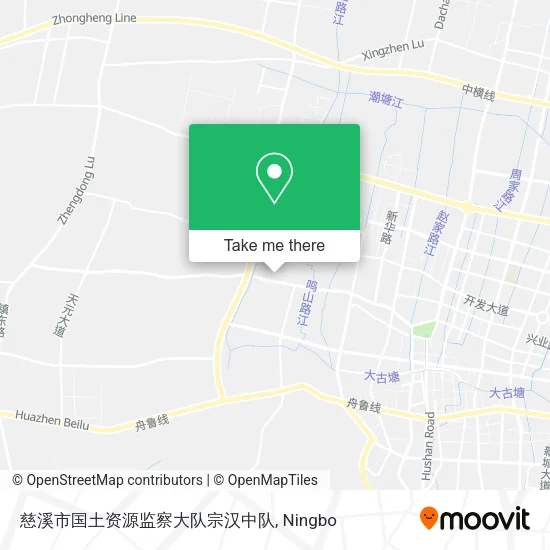 慈溪市国土资源监察大队宗汉中队 map