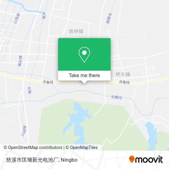 慈溪市匡堰新光电池厂 map