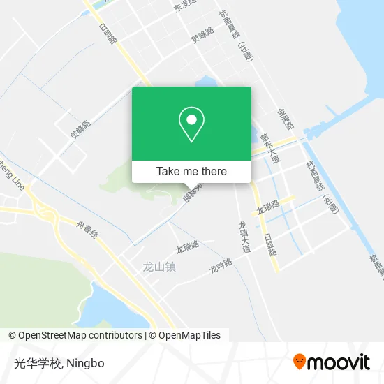 光华学校 map