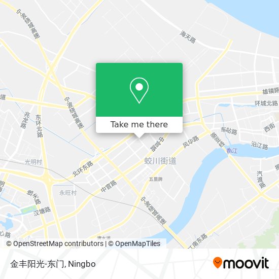金丰阳光-东门 map
