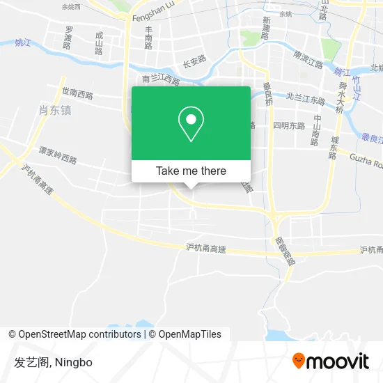 发艺阁 map