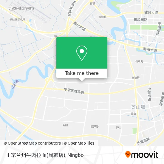 正宗兰州牛肉拉面(周韩店) map