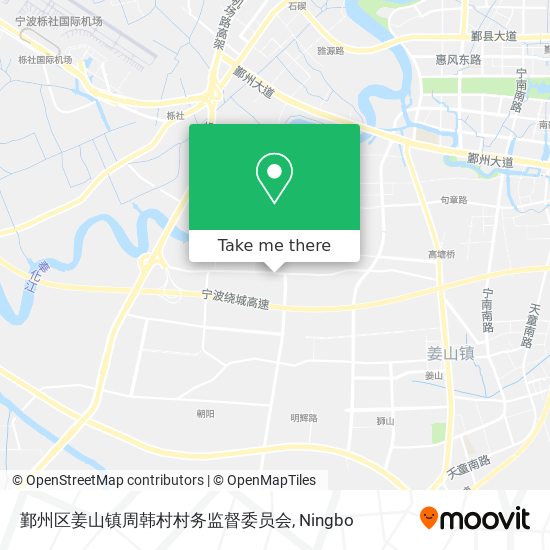 鄞州区姜山镇周韩村村务监督委员会 map