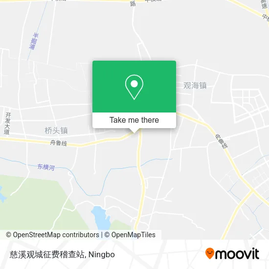 慈溪观城征费稽查站 map
