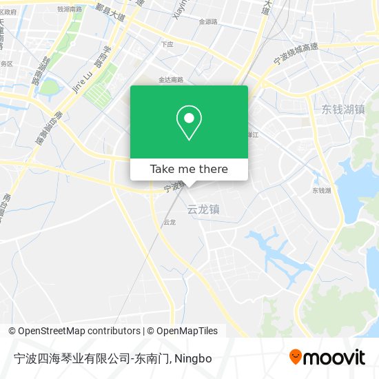 宁波四海琴业有限公司-东南门 map