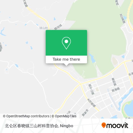北仑区春晓镇三山村科普协会 map