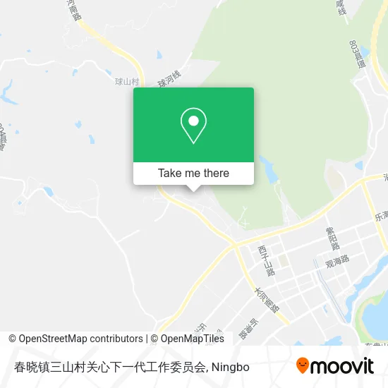 春晓镇三山村关心下一代工作委员会 map