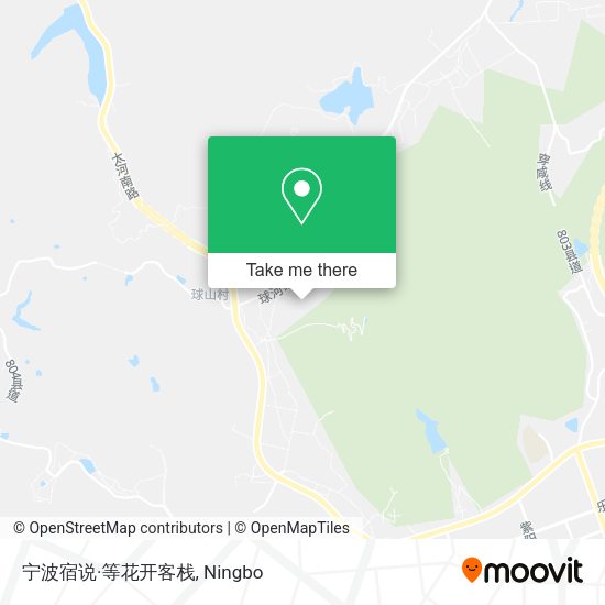 宁波宿说·等花开客栈 map