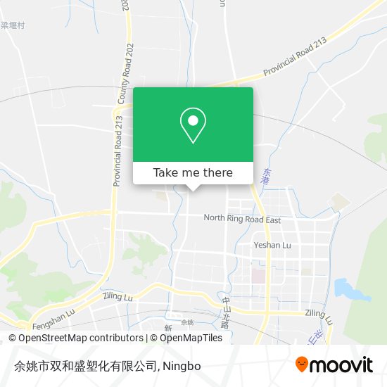 余姚市双和盛塑化有限公司 map