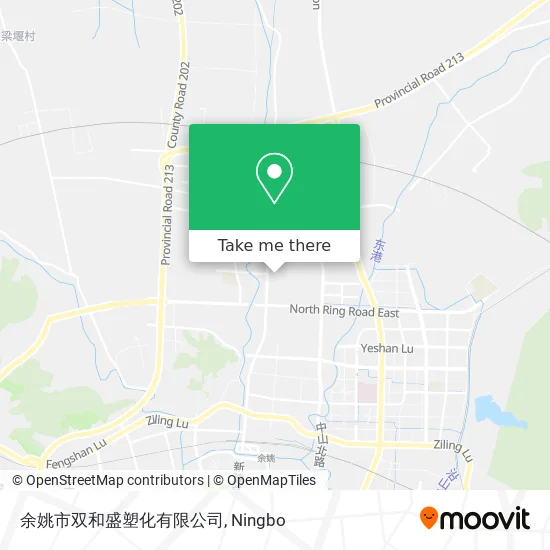 余姚市双和盛塑化有限公司 map