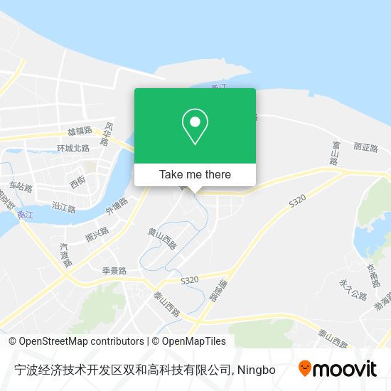宁波经济技术开发区双和高科技有限公司 map