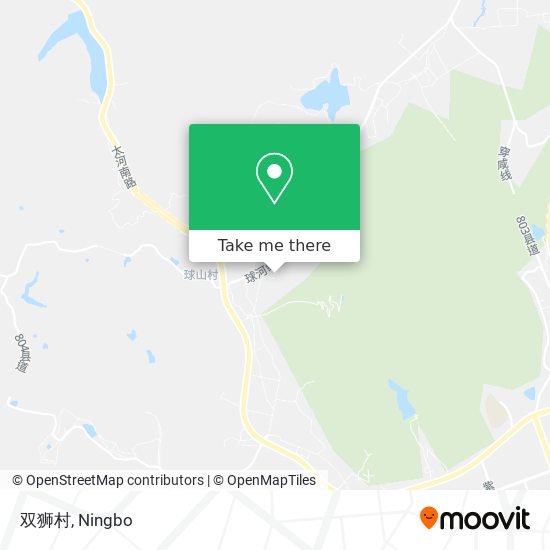 双狮村 map