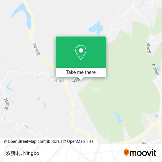 双狮村 map