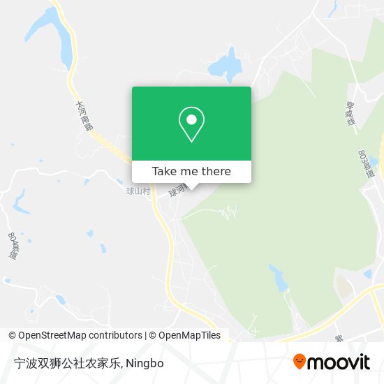 宁波双狮公社农家乐 map