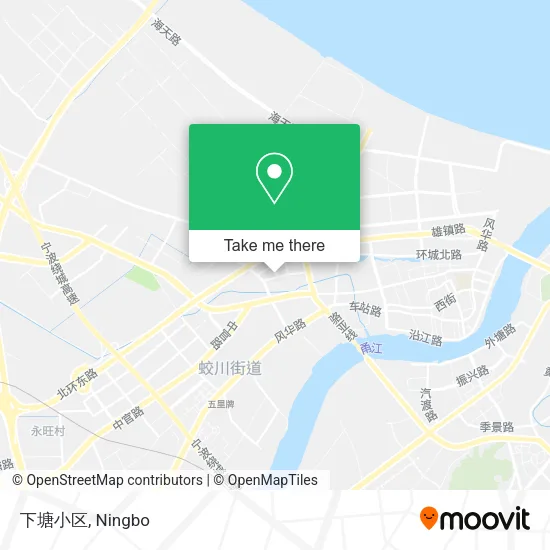 下塘小区 map