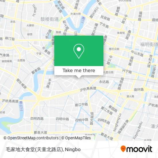 毛家地大食堂(天童北路店) map