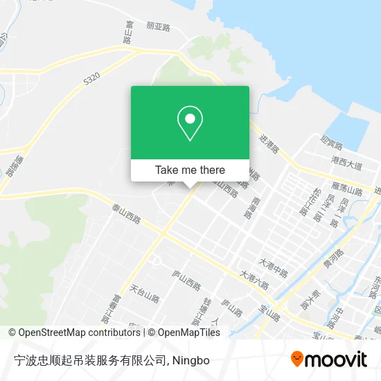 宁波忠顺起吊装服务有限公司 map