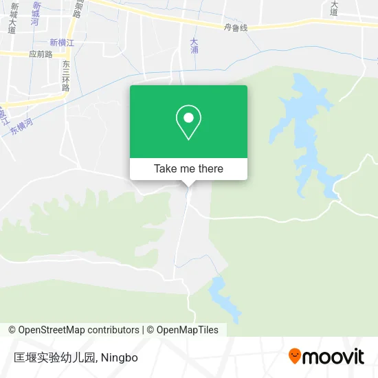 匡堰实验幼儿园 map
