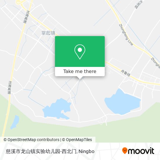 慈溪市龙山镇实验幼儿园-西北门 map