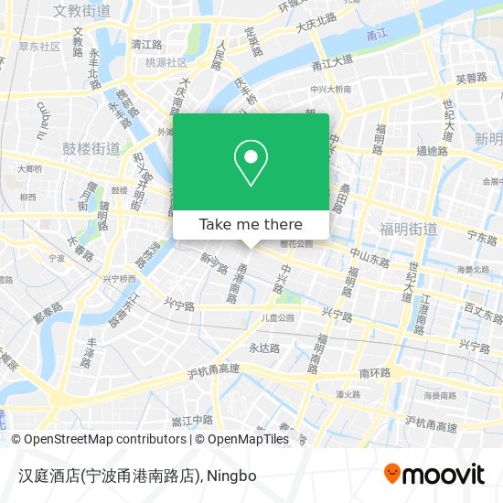 汉庭酒店(宁波甬港南路店) map