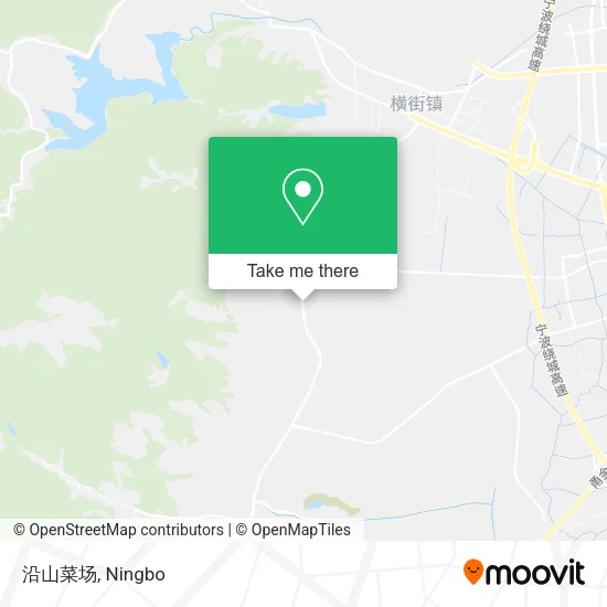沿山菜场 map