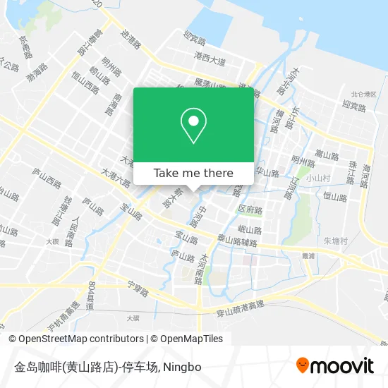 金岛咖啡(黄山路店)-停车场 map