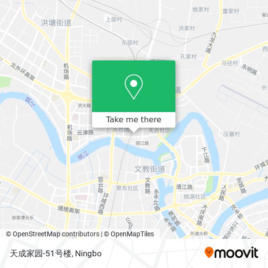 天成家园-51号楼 map
