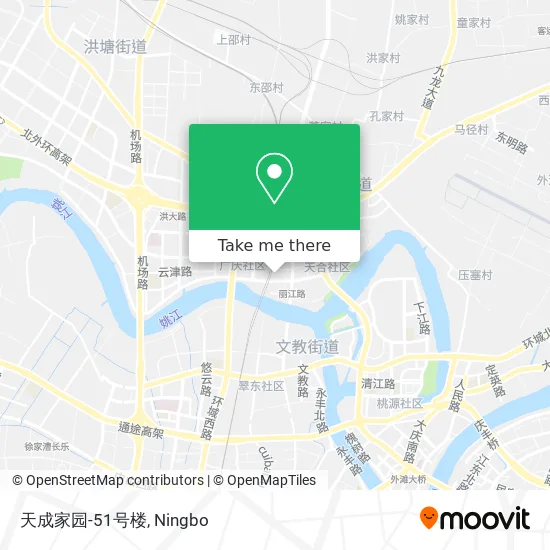 天成家园-51号楼 map