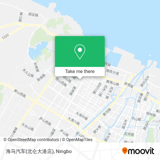 海马汽车(北仑大港店) map