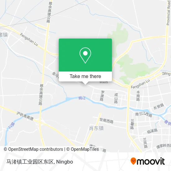 马渚镇工业园区东区 map