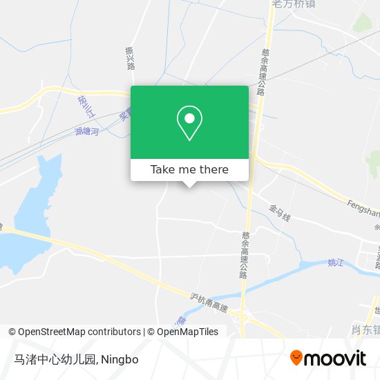 马渚中心幼儿园 map