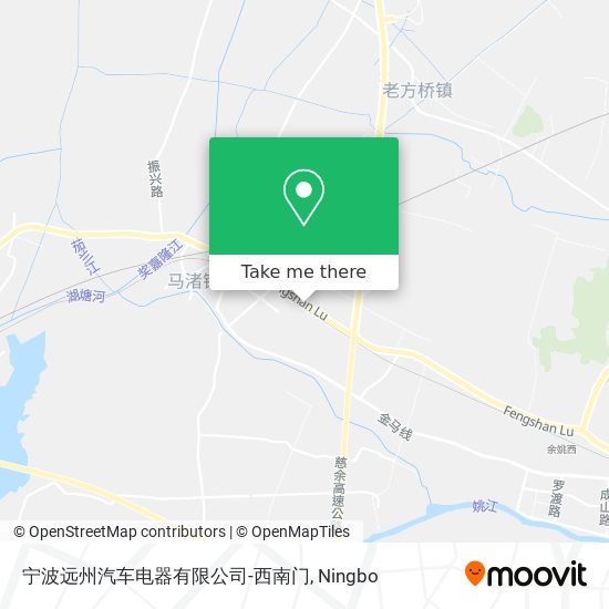 宁波远州汽车电器有限公司-西南门 map