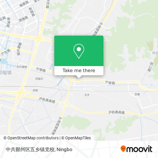 中共鄞州区五乡镇党校 map
