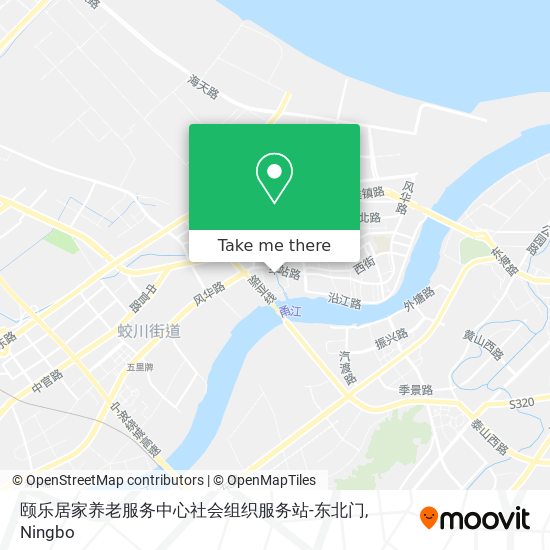颐乐居家养老服务中心社会组织服务站-东北门 map