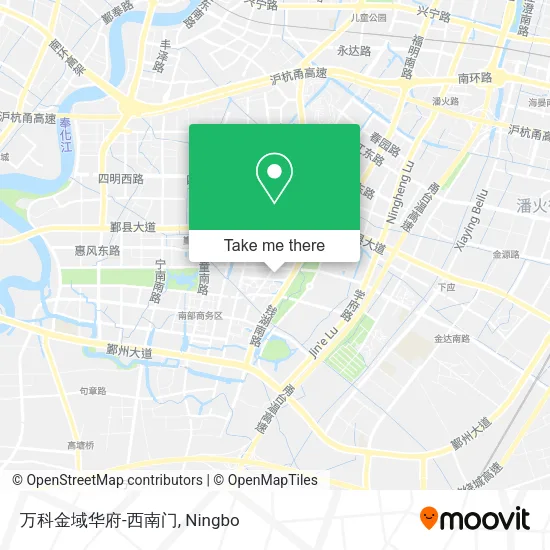 万科金域华府-西南门 map