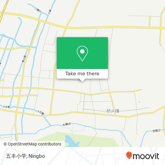五丰小学 map
