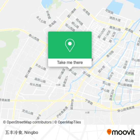五丰冷食 map