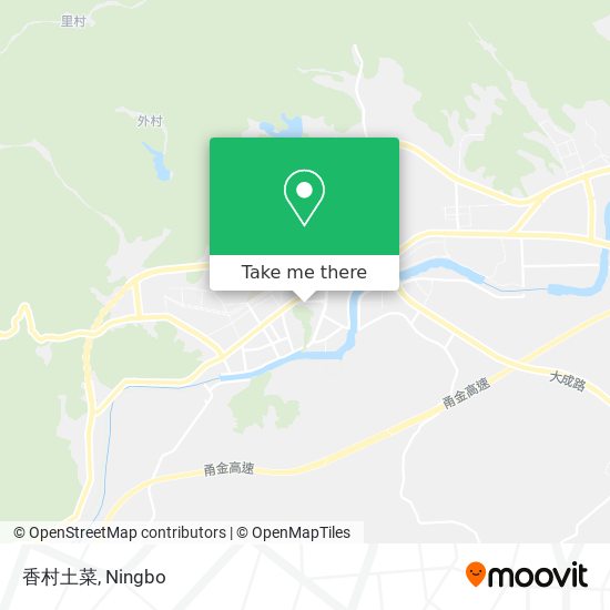 香村土菜 map