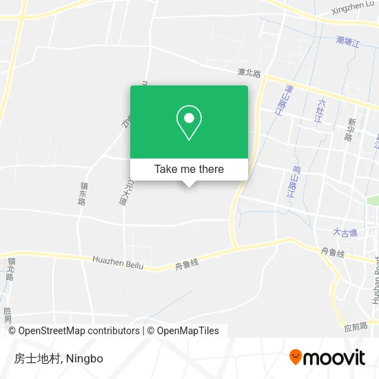 房士地村 map