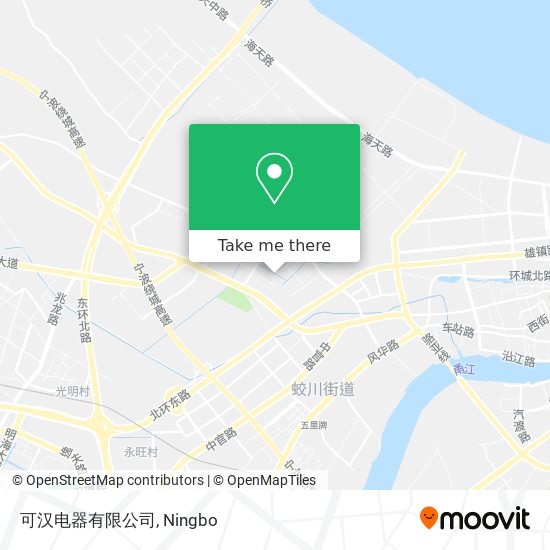 可汉电器有限公司 map