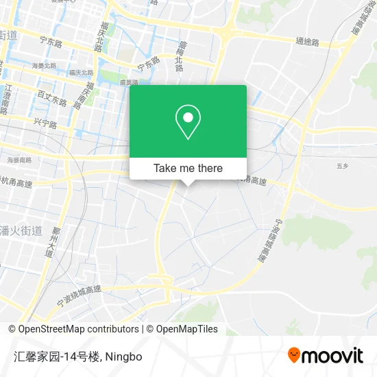 汇馨家园-14号楼 map