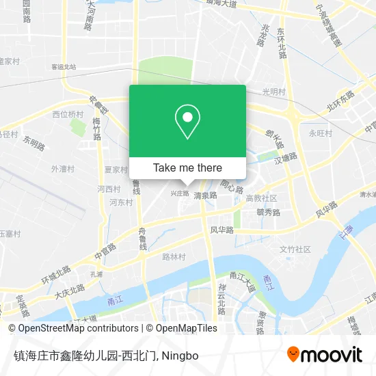 镇海庄市鑫隆幼儿园-西北门 map