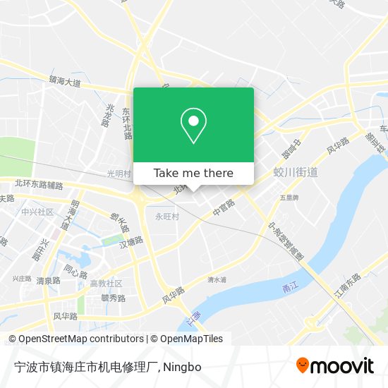 宁波市镇海庄市机电修理厂 map