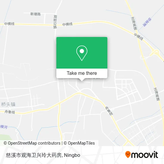 慈溪市观海卫兴玲大药房 map