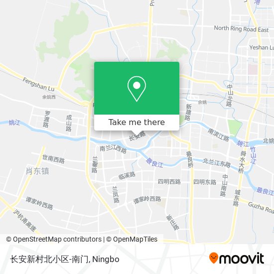 长安新村北小区-南门 map